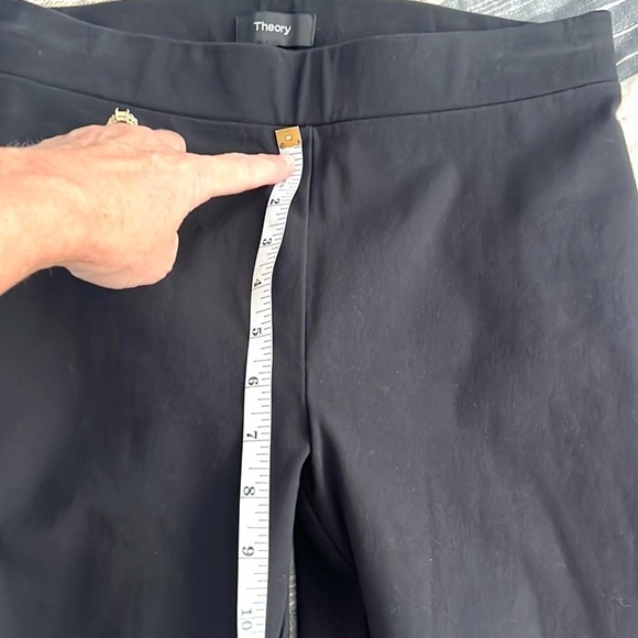 Theory, Ankle-Zip,Seamed Leggings, Excellent Condition, Size Small (MSRP $178), - Picture 11 of 12